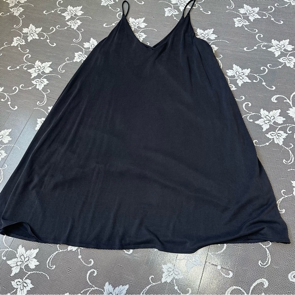 Aritzia Talula Crescent V-Neck Tank Dress in Grey Sz XS - Picture 6 of 11